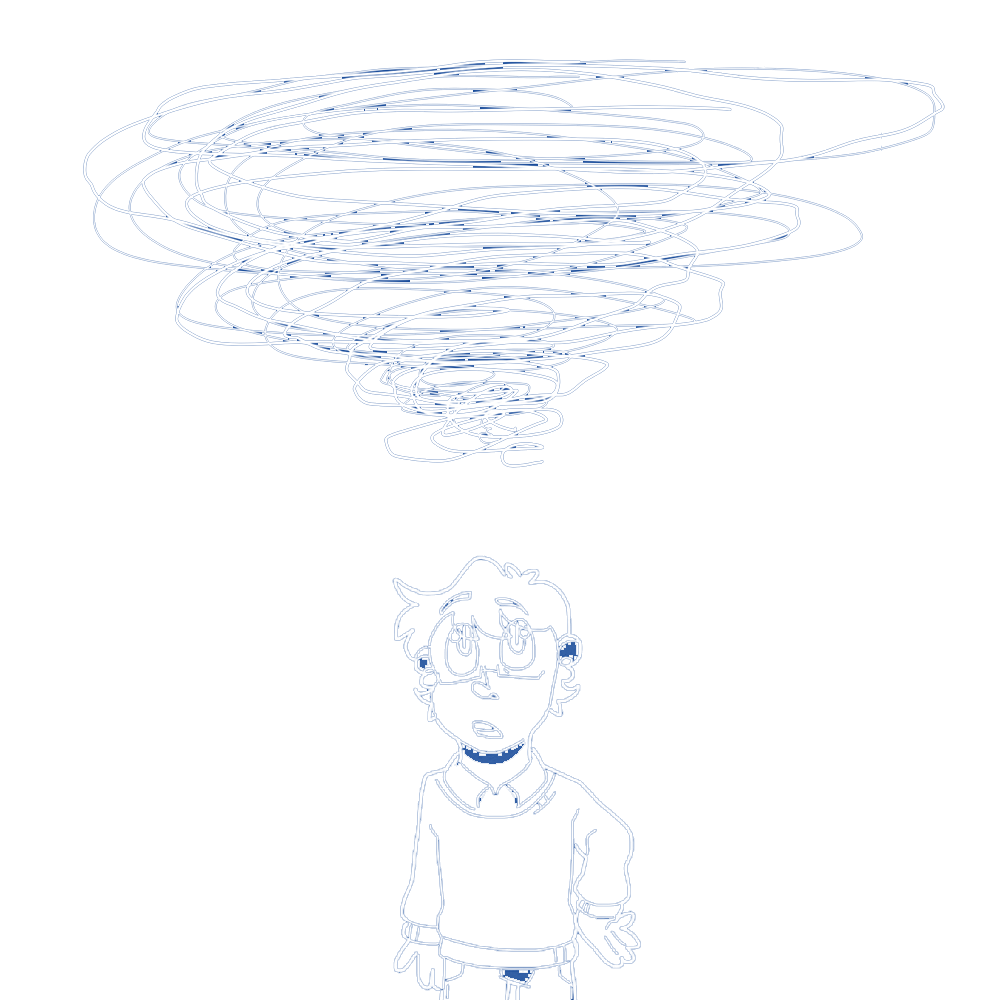 Overwhelmed author