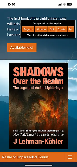 Mobile webpage preview