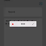 Quick note recorder