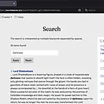 Search results