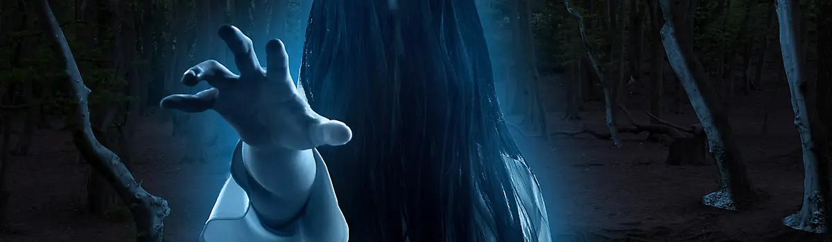 Spooky ghost girl