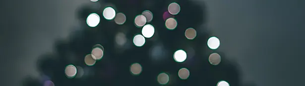 Dark Christmas tree